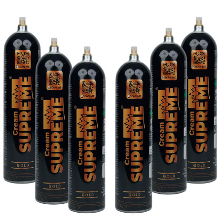 Rosselle Cream Supre 680g, N2O, aluminum cylinder, natural flavor