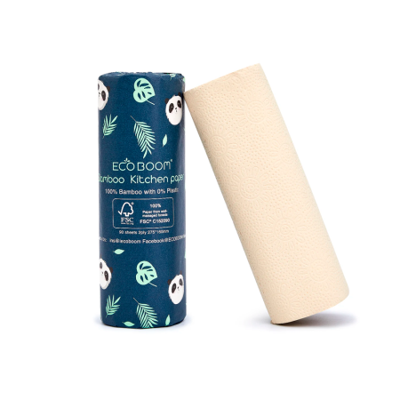 Papel de cocina de bambú
