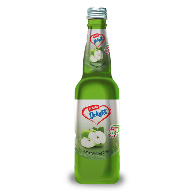 Bebida espumosa con sabor a manzana