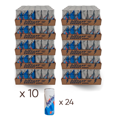 Instant energy drink, sugar-free
