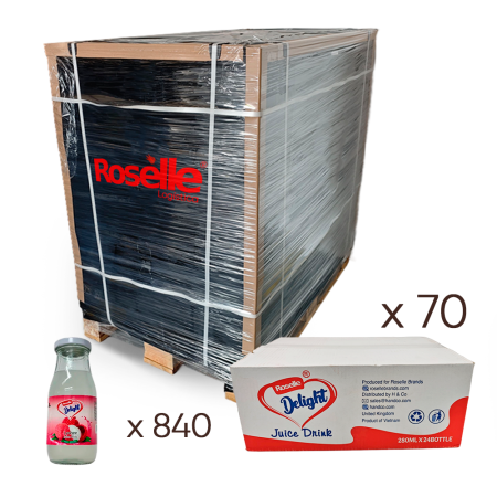 Roselle Delight juice drink - Lychee