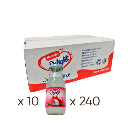 Roselle Delight juice drink - Lychee