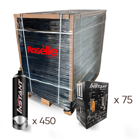 Roselle Instant 340g, N2O, aluminum cylinder, natural flavor