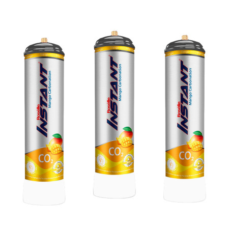Roselle Instant 680g, CO2, cilinder, mango flavor