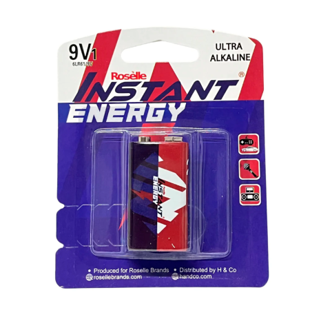 ROSÈLLE Alkaline battery - 9V1 6LR61/9V