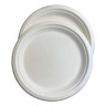 Disposable plates made of bamboo pulp