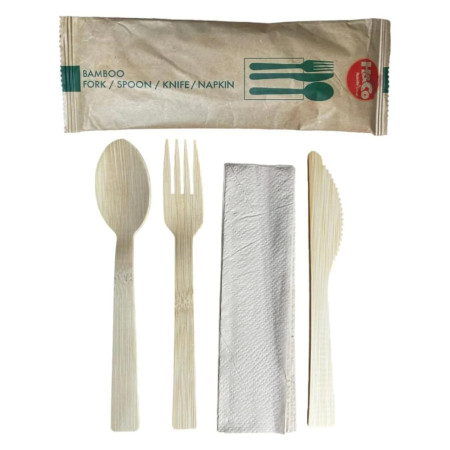 Bamboo Tableware Set