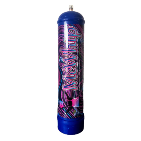 Roselle McWhip 580g, N2O, cylinder, blueberry flavor