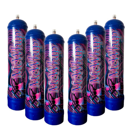 Roselle McWhip 580g, N2O, cylinder, blueberry flavor