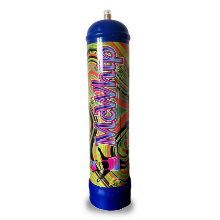 Roselle McWhip 580g, N2O, cylinder, kiwi flavor