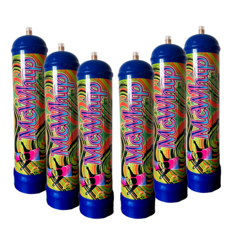 Roselle McWhip 580g, N2O, cylinder, kiwi flavor