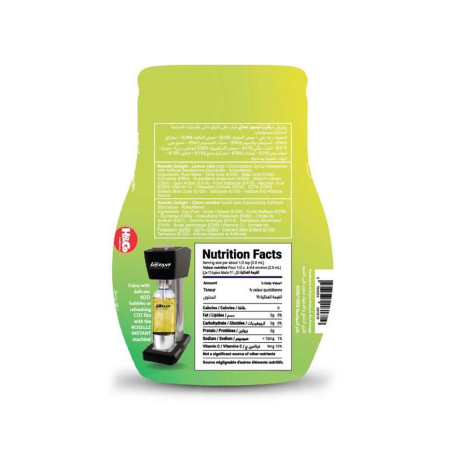 Instant Burst Soda Flavor Additives, mint lemon flavor