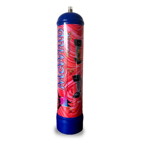 Roselle McWhip 580g, N2O, cylinder, strawberry flavor