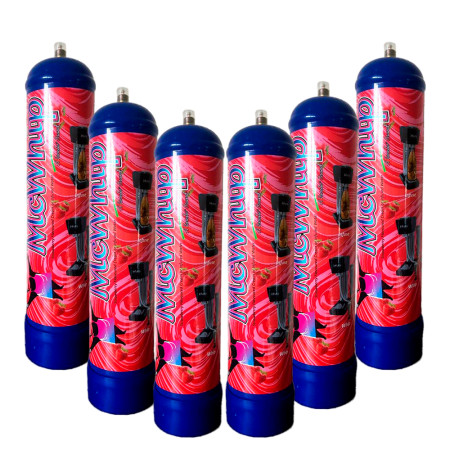 Roselle McWhip 580g, N2O, cylinder, strawberry flavor