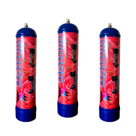 Roselle McWhip 580g, N2O, cylinder, strawberry flavor