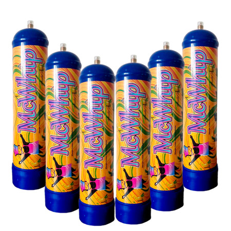 Roselle McWhip 580g, N2O, cylinder, mango flavor