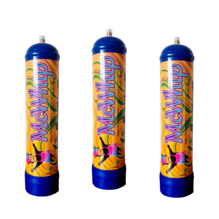Roselle McWhip 580g, N2O, cylinder, mango flavor